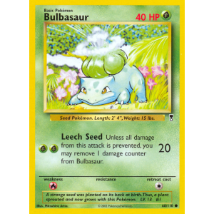 Bulbasaur 68/110 Pokemon TCG Other Legendary Collection