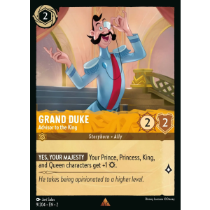 Grand Duke - Advisor to the King 9/204 Disney Lorcana TCG Rise of the Floodborn