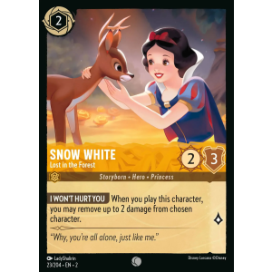 Snow White - Lost in the Forest 23/204 Disney Lorcana TCG Rise of the Floodborn