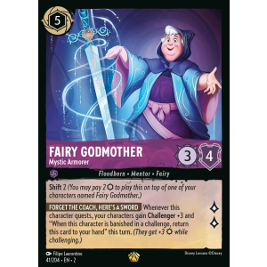 Legendary Fairy Godmother - Mystic Armorer 41/204 Disney Lorcana TCG Rise of the Floodborn