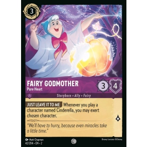 Fairy Godmother - Pure Heart 42/204 Disney Lorcana TCG Rise of the Floodborn