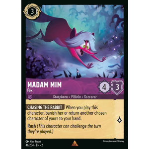 Madam Mim - Fox 46/204 Disney Lorcana TCG Rise of the Floodborn