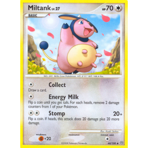 Miltank 44/100 Pokemon TCG Diamond & Pearl Stormfront