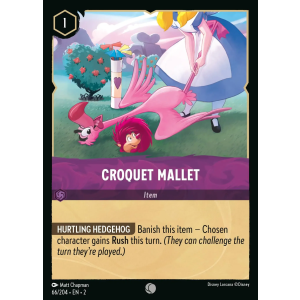 Croquet Mallet 66/204 Disney Lorcana TCG Rise of the Floodborn