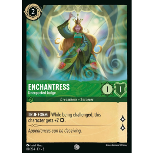 Enchantress - Unexpected Judge 80/204 Disney Lorcana TCG Rise of the Floodborn