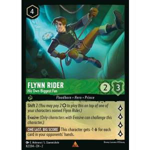 Flynn Rider - His Own Biggest Fan 82/204 Disney Lorcana TCG Rise of the Floodborn