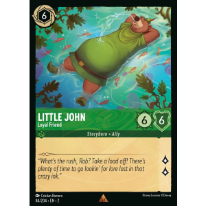 Little John - Loyal Friend 84/204 Disney Lorcana TCG Rise of the Floodborn