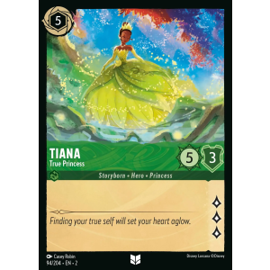 Tiana - True Princess 94/204 Disney Lorcana TCG Rise of the Floodborn