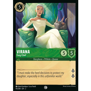 Virana - Fang Chief 95/204 Disney Lorcana TCG Rise of the Floodborn