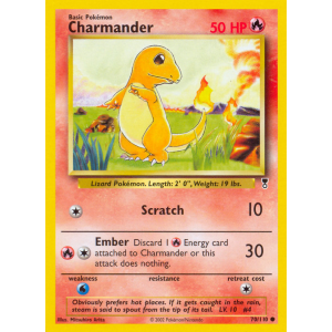 Charmander 70/110 Pokemon TCG Other Legendary Collection