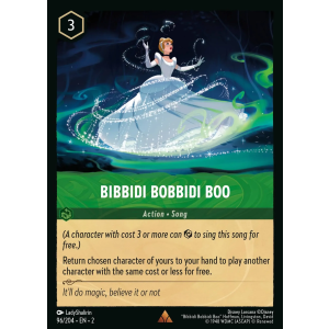 Bibbidi Bobbidi Boo 96/204 Disney Lorcana TCG Rise of the Floodborn