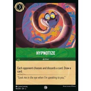 Hypnotize 98/204 Disney Lorcana TCG Rise of the Floodborn