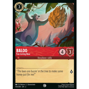 Baloo - Fun-Loving Bear 103/204 Disney Lorcana TCG Rise of the Floodborn