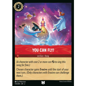 You Can Fly! 133/204 Disney Lorcana TCG Rise of the Floodborn