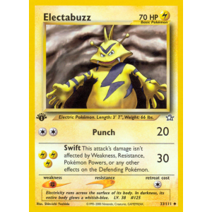 Electabuzz 33/111 Pokemon TCG Neo Neo Genesis