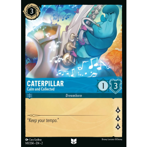 Caterpillar - Calm and Collected 141/204 Disney Lorcana TCG Rise of the Floodborn