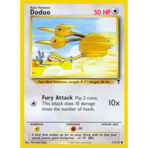 Doduo 71/110 Pokemon TCG Other Legendary Collection