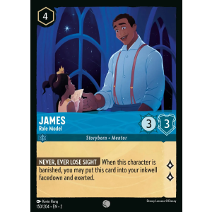 James - Role Model 150/204 Disney Lorcana TCG Rise of the Floodborn