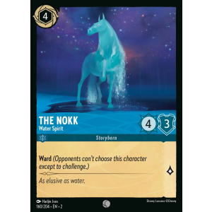 The Nokk - Water Spirit 160/204 Disney Lorcana TCG Rise of the Floodborn