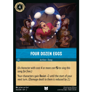 Four Dozen Eggs 163/204 Disney Lorcana TCG Rise of the Floodborn