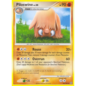 Piloswine 46/100 Pokemon TCG Diamond & Pearl Stormfront