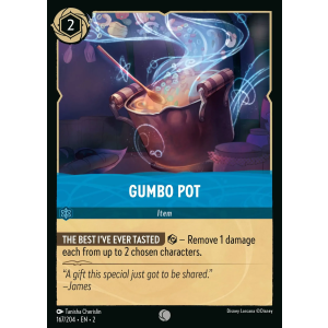 Gumbo Pot 167/204 Disney Lorcana TCG Rise of the Floodborn