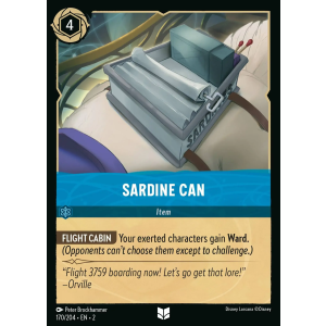 Sardine Can 170/204 Disney Lorcana TCG Rise of the Floodborn