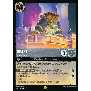 Legendary Beast - Tragic Hero 173/204 Disney Lorcana TCG Rise of the Floodborn