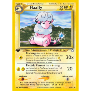 Flaaffy 34/111 Pokemon TCG Neo Neo Genesis