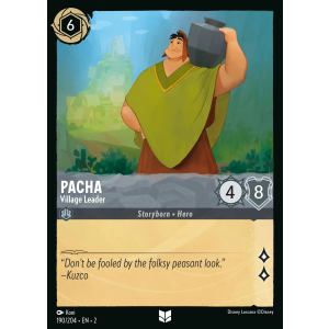 Pacha - Village Leader 190/204 Disney Lorcana TCG Rise of the Floodborn