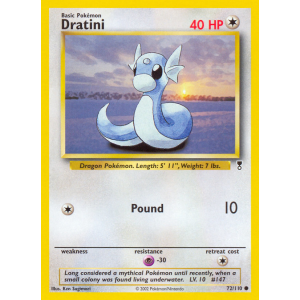 Dratini 72/110 Pokemon TCG Other Legendary Collection