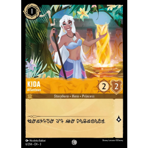 Kida - Atlantean 6/204 Disney Lorcana TCG Into the Inklands