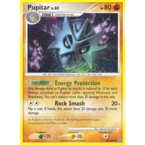 Pupitar 47/100 Pokemon TCG Diamond & Pearl Stormfront