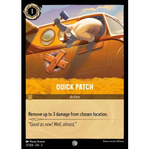 Quick Patch 27/204 Disney Lorcana TCG Into the Inklands