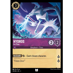 Hydros - Ice Titan 39/204 Disney Lorcana TCG Into the Inklands