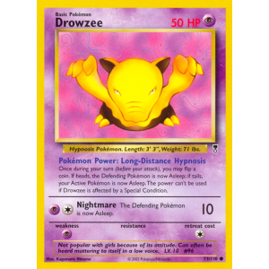 Drowzee 73/110 Pokemon TCG Other Legendary Collection