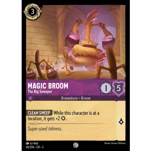 Magic Broom - The Big Sweeper 46/204 Disney Lorcana TCG Into the Inklands