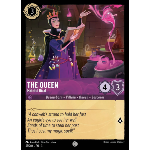 The Queen - Hateful Rival 57/204 Disney Lorcana TCG Into the Inklands