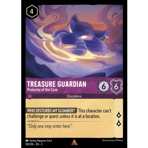 Treasure Guardian - Protector of the Cave 58/204 Disney Lorcana TCG Into the Inklands