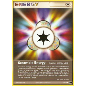 Scramble Energy 10/17 Pokemon TCG POP POP Series 4