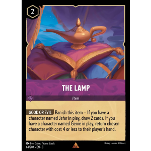 The Lamp 64/204 Disney Lorcana TCG Into the Inklands