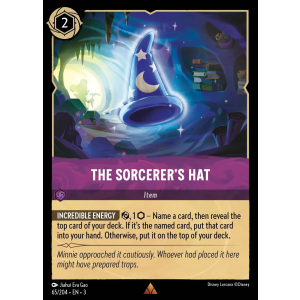 The Sorcerer's Hat 65/204 Disney Lorcana TCG Into the Inklands