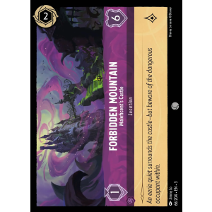 Forbidden Mountain - Maleficent's Castle 66/204 Disney Lorcana TCG Into the Inklands