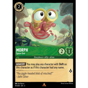 Morph - Space Goo 81/204 Disney Lorcana TCG Into the Inklands