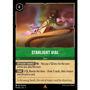 Starlight Vial 99/204 Disney Lorcana TCG Into the Inklands