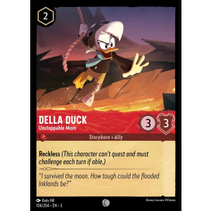 Della Duck - Unstoppable Mom 106/204 Disney Lorcana TCG Into the Inklands