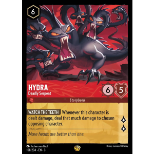 Legendary Hydra - Deadly Serpent 108/204 Disney Lorcana TCG Into the Inklands