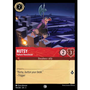 Nutsy - Vulture Henchman 118/204 Disney Lorcana TCG Into the Inklands