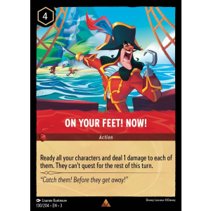 On Your Feet! Now! 130/204 Disney Lorcana TCG Into the Inklands