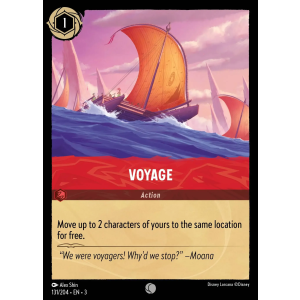 Voyage 131/204 Disney Lorcana TCG Into the Inklands